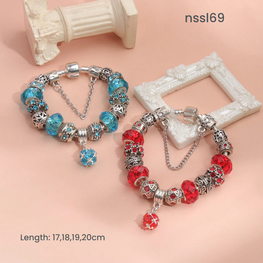 Charm Bracelets Mix & Match Offer: 10 Styles in Light Luxury/Retro/Ethnic, Discount on 2(double)
