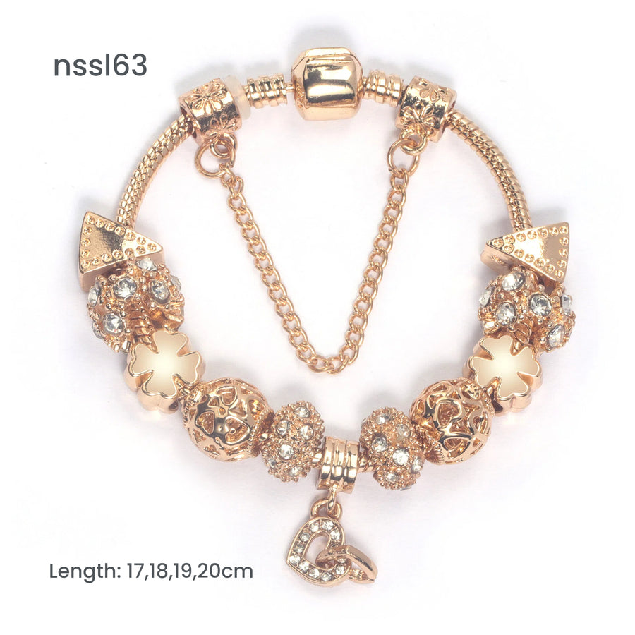 Charm Bracelets Mix & Match Offer: 10 Styles in Light Luxury/Retro/Ethnic, Discount on 2(double)