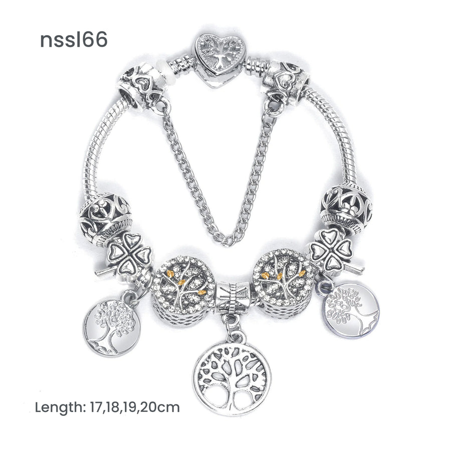 Charm Bracelets Mix & Match Offer: 10 Styles in Light Luxury/Retro/Ethnic, Discount on 2(double)