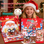 Christmas DIY Jewelry & Craft Advent Calendar(Christmas bell,20*17*1.1)