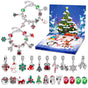 Christmas DIY Jewelry & Craft Advent Calendar(M-24,20*17*1.3cm)