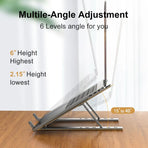 NNEOBA Portable Aluminum Laptop Stand