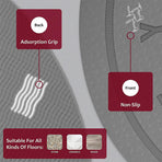 High-Density Anti-Noise Jump Rope Mat