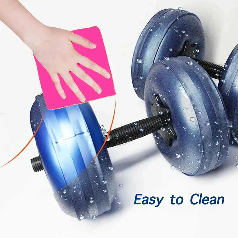 Adjustable Water-Filled Dumbbell Set