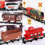 RC Track Train Set with Steam Effect