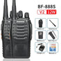 V2 Walkie Talkie Long Range Radio (2PCS BF-888S)