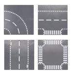 City Road Baseplate Block For Kids Diy Building