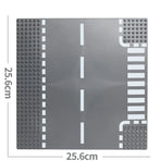 City Road Baseplate Block For Kids Diy Building