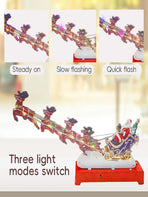 Light-Up Christmas Village House Decoration Set