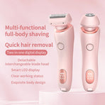 2 in 1 Waterproof Electric Shaver Hair Removal