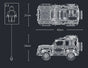 Technical Rover Defender Collector'S Building Blocks Set