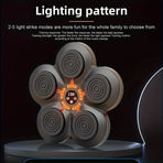 Boxing Training Kit With Reactive Led Wall Punching Target