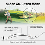 1000 Yards Golf Rangefinder With Slope & Pin Lock