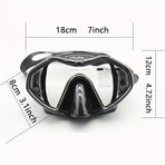 Adult Anti-Fog Snorkel Set with Dry Tube