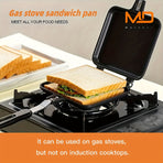 Non-Stick Double-Sided Sandwich & Omelette Maker