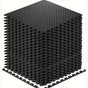 Interlocking Black EVA Fitness Mats Set (20pcs)