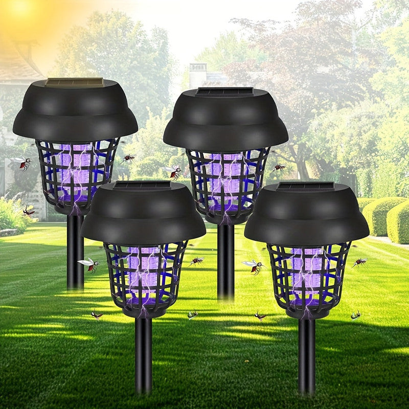 Solar Mosquito Killer Lights Outdoor UV Insect Repellent