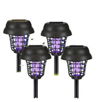 Solar Mosquito Killer Lights Outdoor UV Insect Repellent