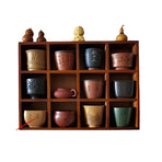 Wood Storage Box & Cup Organizer