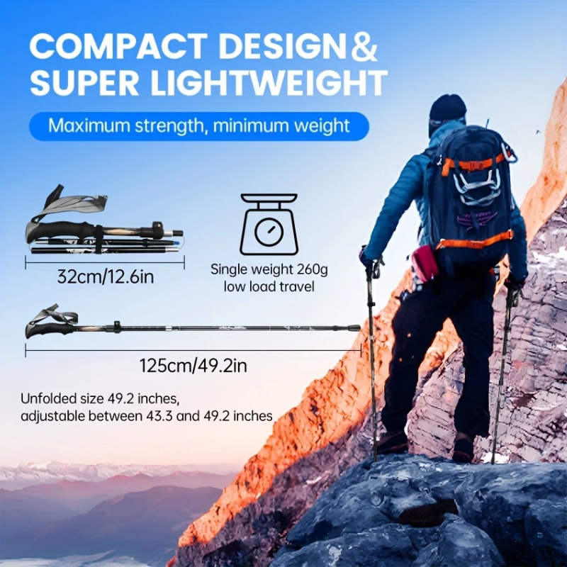 Aluminum Trekking Poles for Hiking