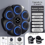 Intelligent Music Boxing Machine with Gloves