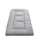 Foldable Tatami Floor Futon Mattress Pad Grey
