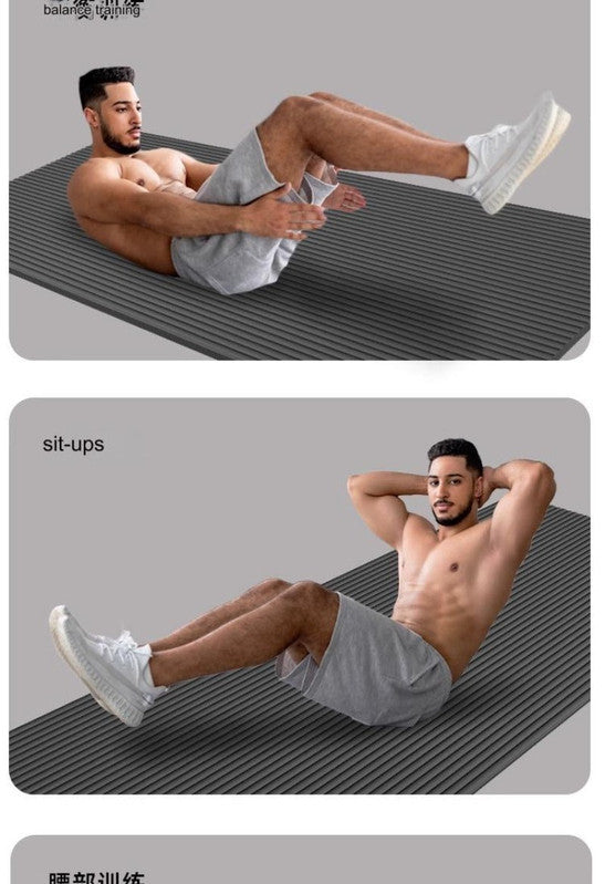 20Mm Thick Shock-Absorbing Yoga Mat