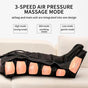 360 Air Pressure Leg Massager Boots with Remote Black