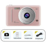 Retro Pocket Digital Camera Pink