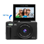 Digital Camera with Zoom Autofocus Black