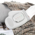 5-Level Electric Hand Massager with Hot Compress Grey