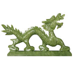 Feng Shui Elegance: Chinese Zodiac Dragon Jade Ornaments
