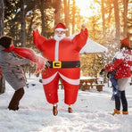 Santa Costume Self-Expanding Christmas Suit
