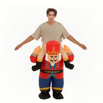 Nutcracker Soldier Inflatable Ride-On Costume