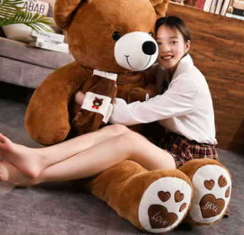 Huge 100cm Brown Giant Teddy Bear Toys