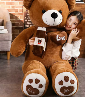 Huge 100cm Brown Giant Teddy Bear Toys