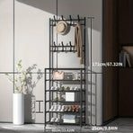 Free Standing Shoe And Hat Rack