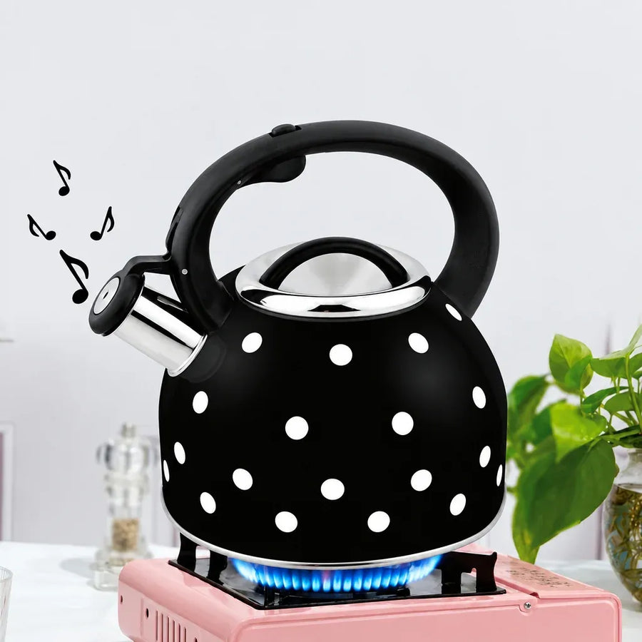 Whistling Tea Kettle Stainless Steel Stovetop (2.5L)