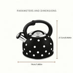 Whistling Tea Kettle Stainless Steel Stovetop (2.5L)
