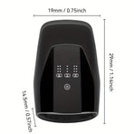 NNETM Ergonomic Hand Massager with Heat & Vibration