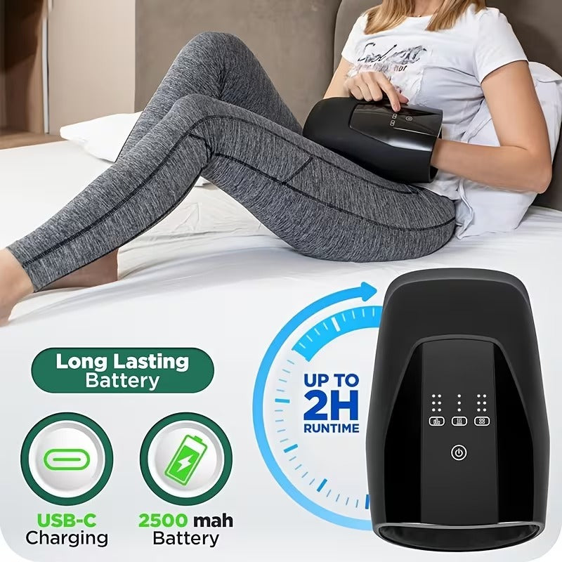 NNETM Ergonomic Hand Massager with Heat & Vibration