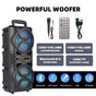 3000W Portable Wireless Speaker with Dual Subwoofers