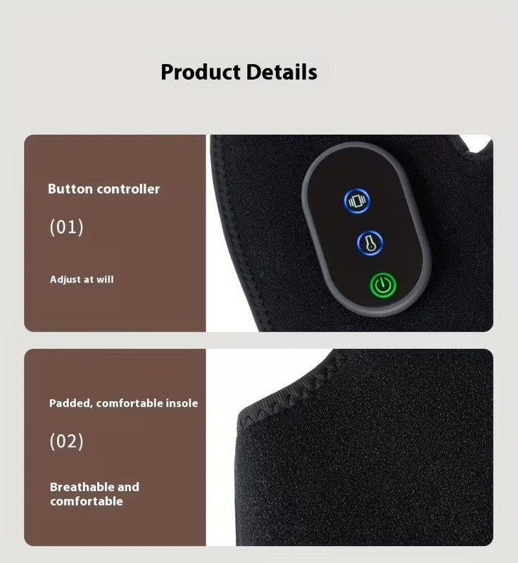 NNETM Wireless Heated Hand & Vibration Massager