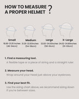 OutdoorMaster Kelvin Ski Helmet - with ASTM Certified Safety, 9 Options - for Men, Women & Youth-Black,Medium - Rear View