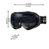 OutdoorMaster OTG Ski Goggles - Over Glasses Ski/Snowboard Goggles for Men, Women & Youth - 100% UV Protection-OM-5 - Front View