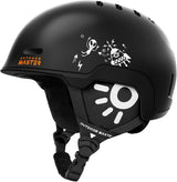 OutdoorMaster Children's Ski Helmet, Snowboard Helmet for Boys & Girls, Robust PC Shell & EPS Foam, 12 Ventilation Holes, Adjustable Snow Sports Helmet, Certified Snow Sports and Snowboard Matte Black,48-52cm X-Small