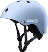 OutdoorMaster Youth & Kids Bike Helmet - Adjustable Multi-Sports Skateboard Helmet with Removable Liners for Balance Bike, Toddler Scooter, One Wheel Hoverboard-Mint Green-Small