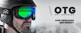 OutdoorMaster OTG Ski Goggles - Over Glasses Ski/Snowboard Goggles for Men, Women & Youth - 100% UV Protection-OM-5 - Extra Image