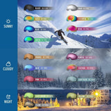 OutdoorMaster OTG Ski Goggles - Over Glasses Ski/Snowboard Goggles for Men, Women & Youth - 100% UV Protection-01VLT 10％-OM-5
