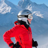 OutdoorMaster OTG Ski Goggles - Over Glasses Ski/Snowboard Goggles for Men, Women & Youth - 100% UV Protection--OM-5 - Close-Up Angle